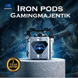 "	سماعة جيمنج ايرون  - Iron pods"